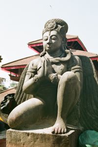 Durbar Square - Garuda Statue