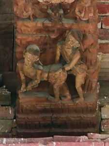 Durbar Square - Erotic Carvings at Jagannath Temple