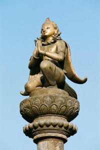 Durbar Square - Garuda Statue