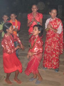 Celebrating Tihar