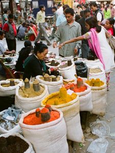 Market at Asan Tole - the Heart of Kathmandu