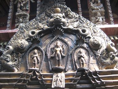 Changu Narayan Temple - Vishnu with Deities