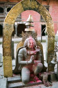 Changu Narayan Temple - Garuda Statue
