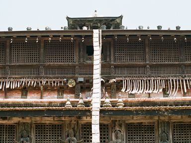 Bagh Bhairav Temple - Weapons